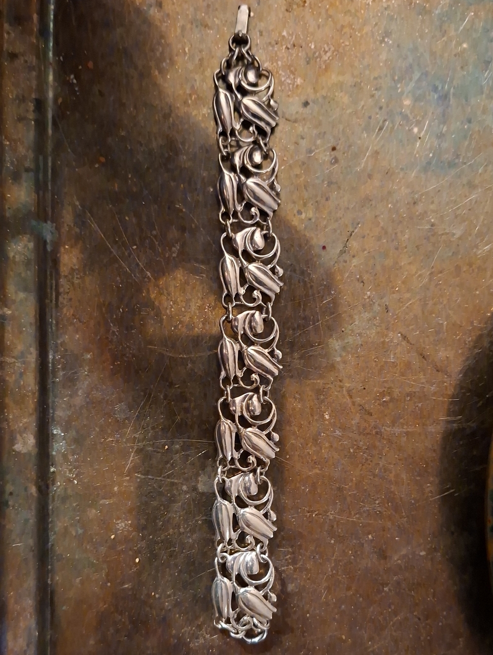 1940 / 50s Bond Boyd Sterling Bracelet